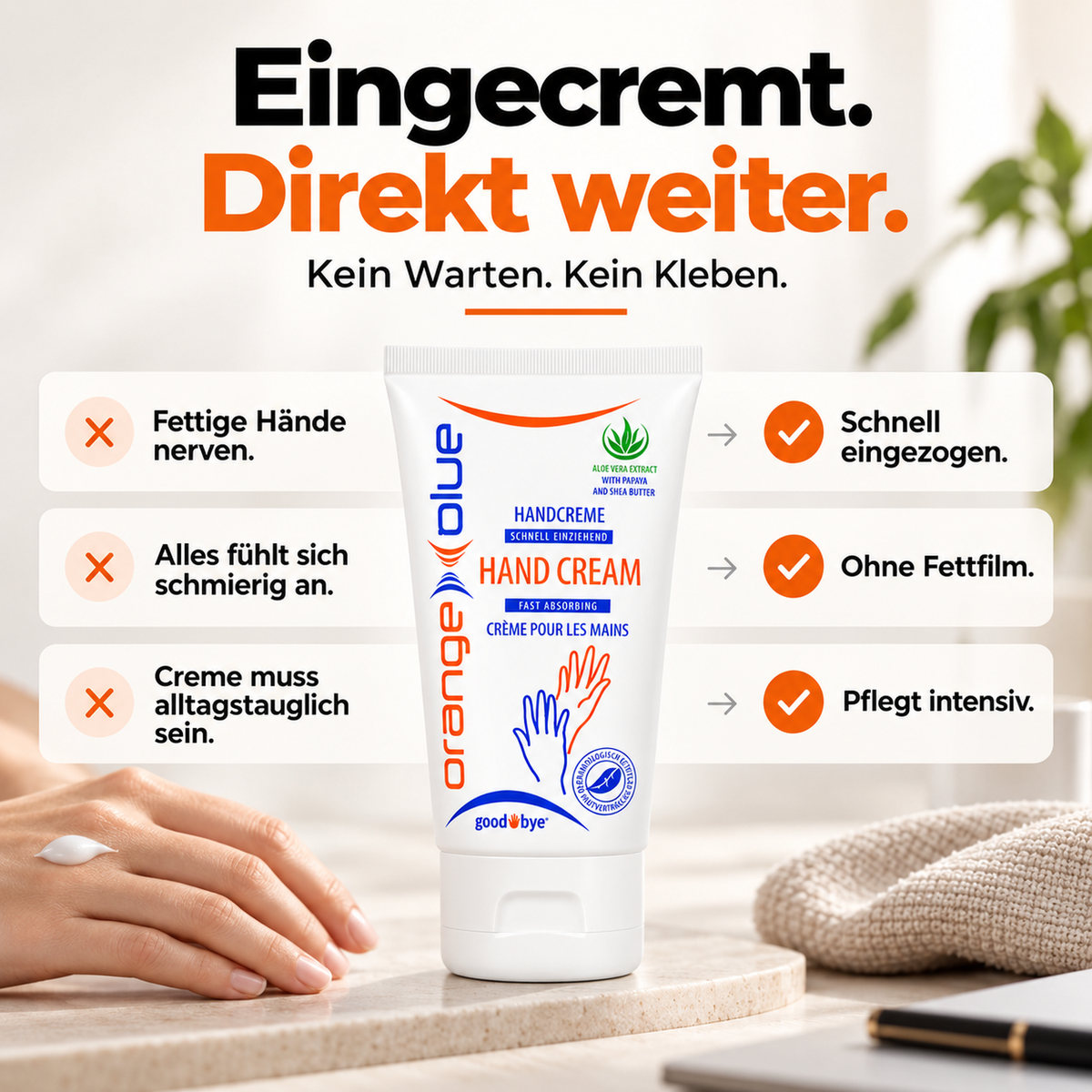 Hand Creme – Aloe Vera & Avocado
